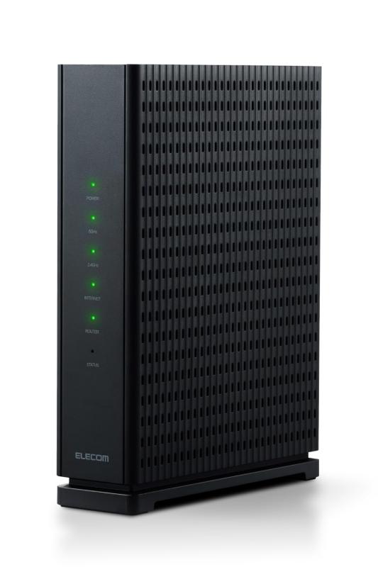 エレコム 無線LAN ルータ 無線電話ローカルエリアネットワーク Wi-Fi7 11BE 2882+688Mbps IPv6(IPoE)相応う エコ包み WRC-W701-B
