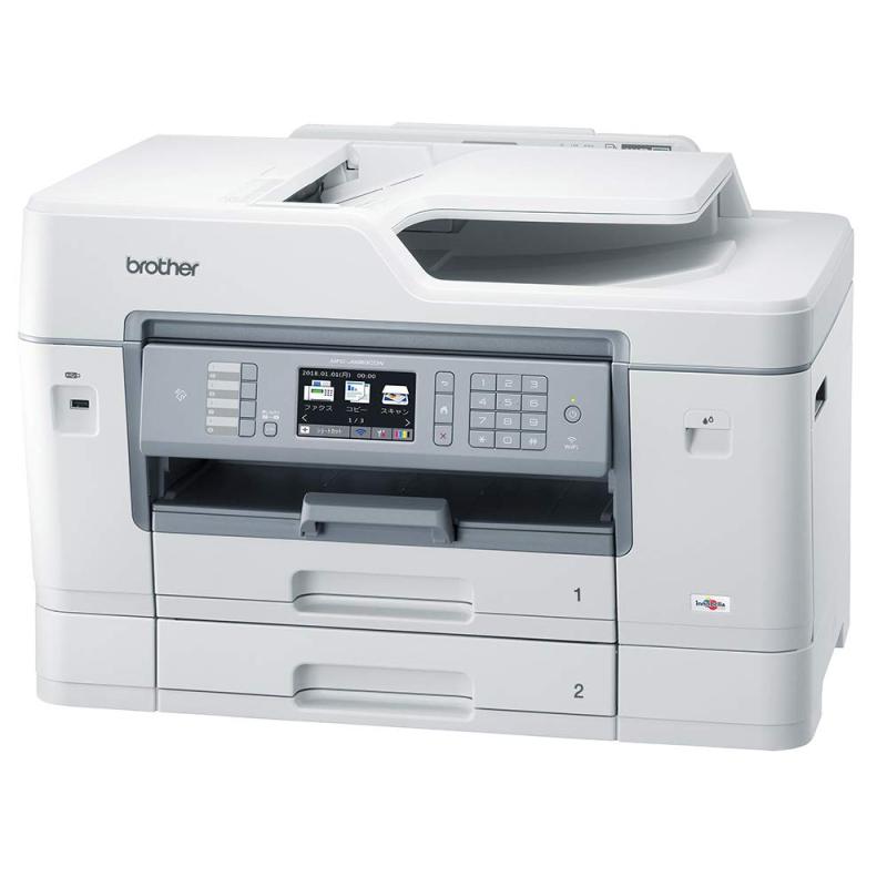 ブラザー工業(Brother Industries) プリンター A3インクジェット複合機 MFC-J6983CDW (FAX/ADF/有線・無線LAN/2段トレイ/両面印刷)