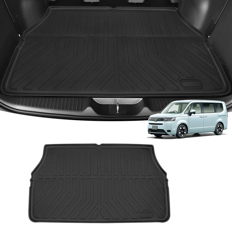 新型 ステップワゴン RP6 RP7 RP8 フロアマット ラゲッジマット 車種専用設計 立体カーマット トランクマット STEPWGN AIR SPADA RP系 6代目 専用 TPE素材 カーマット ラゲージトレイ 滑り防止 耐汚れ
