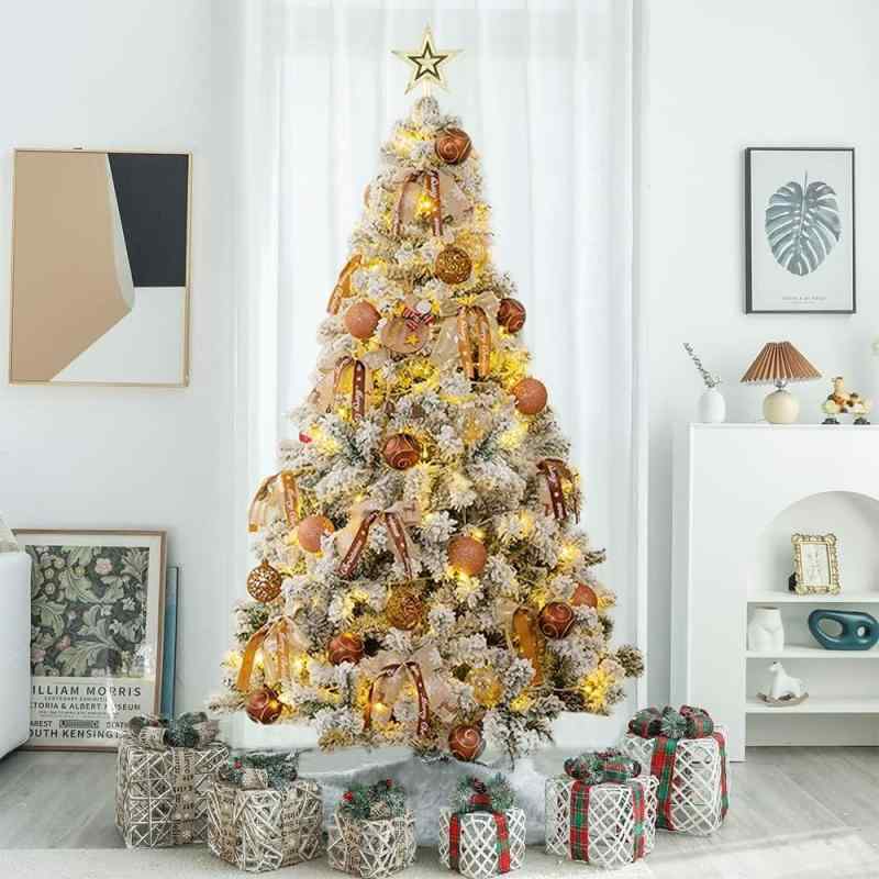 クリスマスツリー 150CM Christmas tree オーナメントセット 組立簡単 収納便利 おしゃれ 保護用手袋付き 豪華 北欧風 雪化粧 クリスマスグッズ セット 屋内 屋外 インテリア 商店 カフェ
