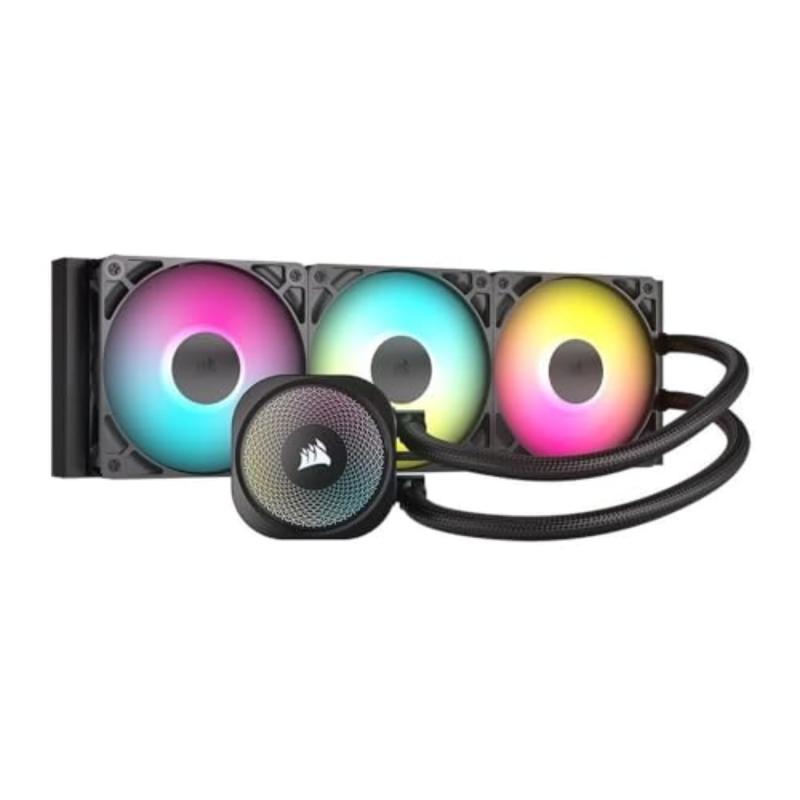 CORSAIR NAUTILUS -ノーチラス- 360ラジエーター RS ARGBケースファン付き 水冷式CPUクーラー ブラック CW-9060093-WW