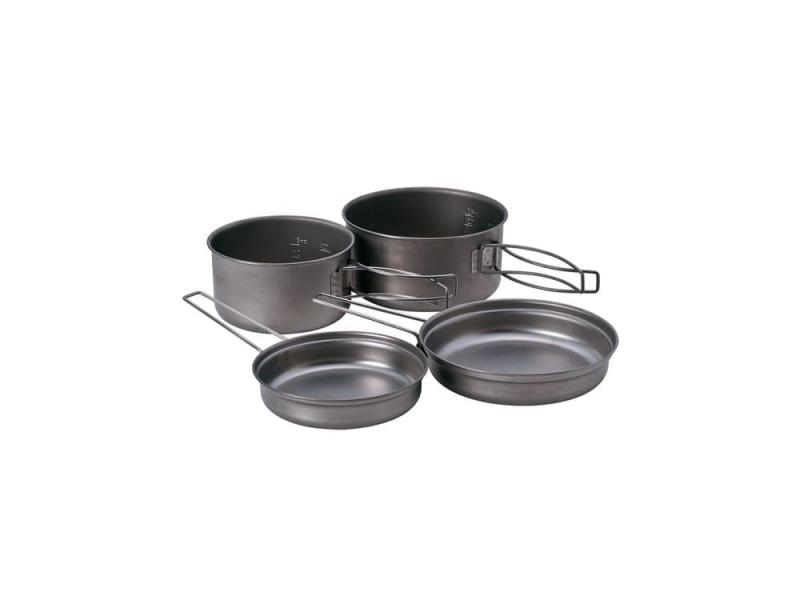 楽天市場】snow peak スノーピーク Titanium 3 Piece Cookset チタン3