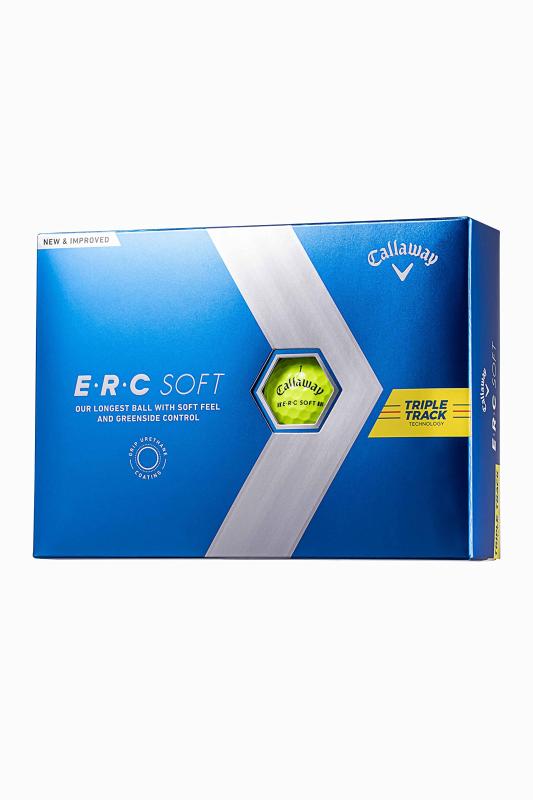 キャロウェイ(Callaway) ゴルフボール ERC SOFT 23 TRPL TRK 1ダース(12個入り) 3ピース構造