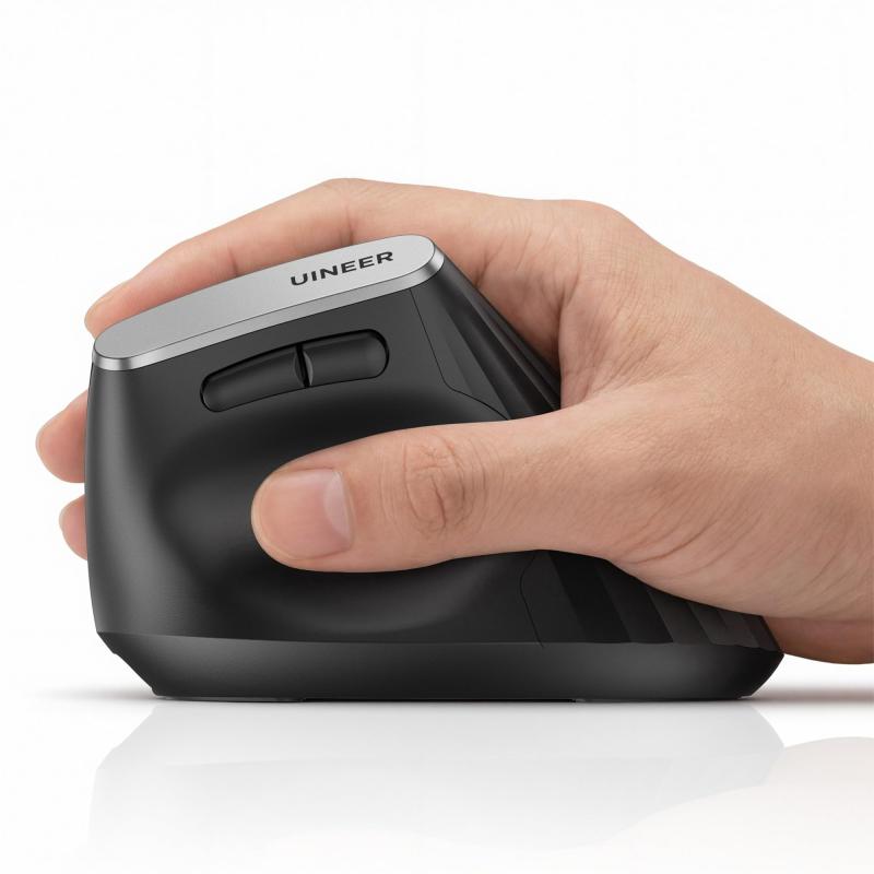垂直型ワイヤレスBluetoothマウス BT5.0/4.0＆2.4GHz切替式 充電式/電池残量表示付き エルゴノミクスマウス 長時間使用疲れない オフィス在宅両用