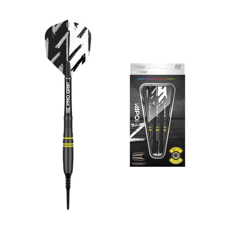 Target Japan(ターゲットジャパン)VAPOR Z（ヴェイパー Z）タングステンダーツ 2BA ソフトチップダーツセット、プログリップシャフト