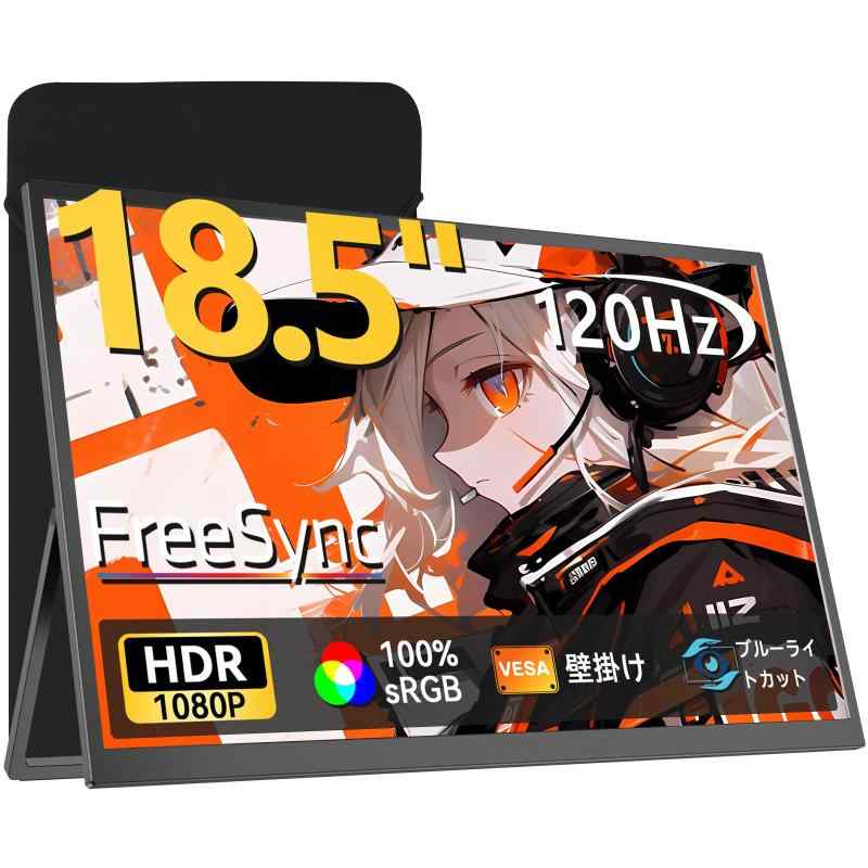 移動性管する 18.5in HDMI