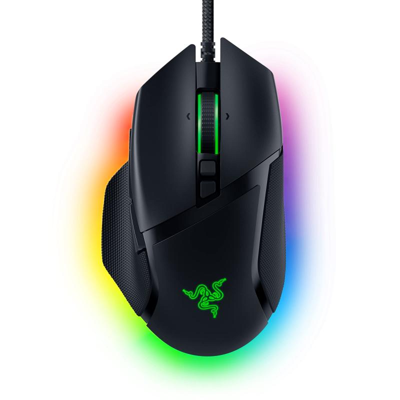 Razer Basilisk V3 カスタマイズ可能な人間工学的ゲーミングマウス:最速のゲーミングマウススイッチ - クロマRGB照明 - 26K DPI光学センサー - 11個のプログラム可能なボタン - ハイパースクロール
