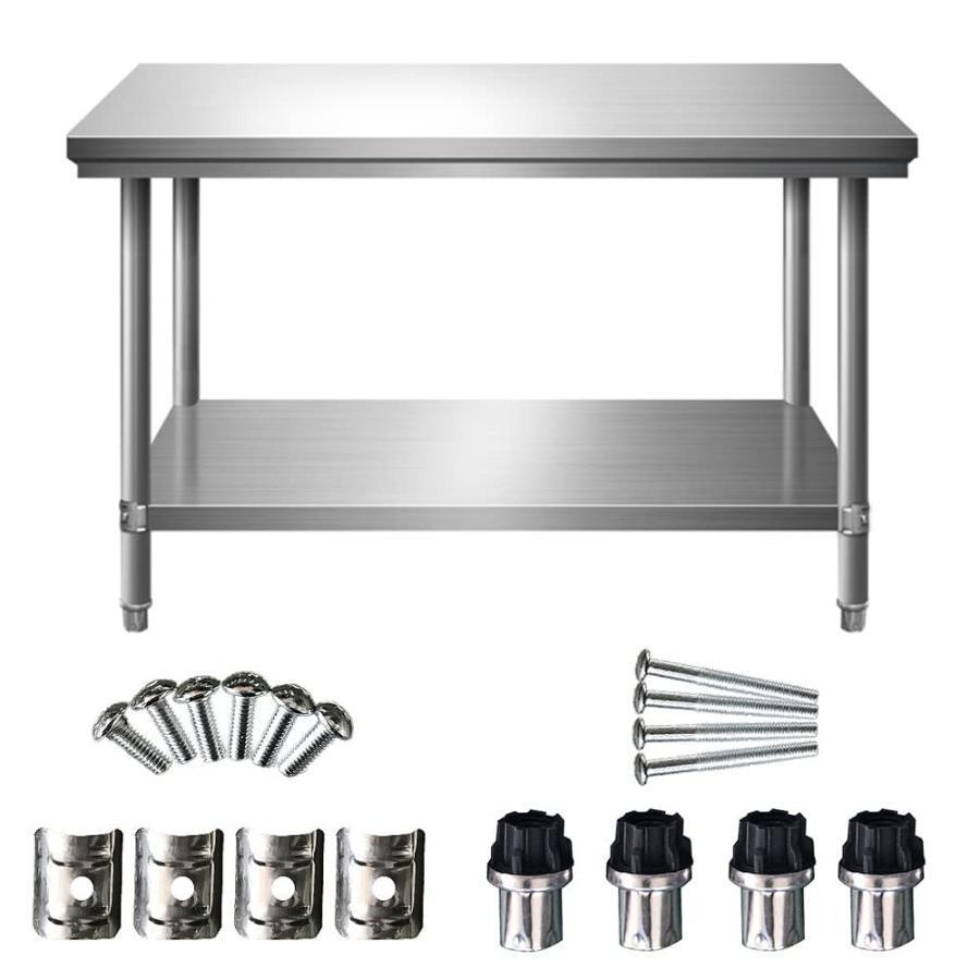 楽天市場】ステンレス製 作業台 サイドテーブル キッチン台 調理台