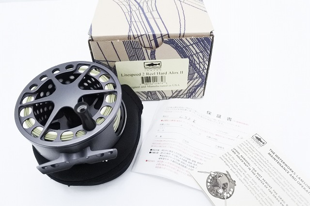 人気沸騰メーカー直送 フライリール リサイクルビッグバン店 ラムソン Waterworks Lamsonウォーターワークス リール ハードアロックス2 フィッシング 中古 ライトスピード リール