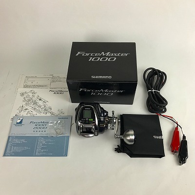 今ならほぼ即納 リール 1000 Forcemaster 16 中古 未使用品 Shimano 電動リール 展示品 シマノ フォースマスター Www Seatingcraft In