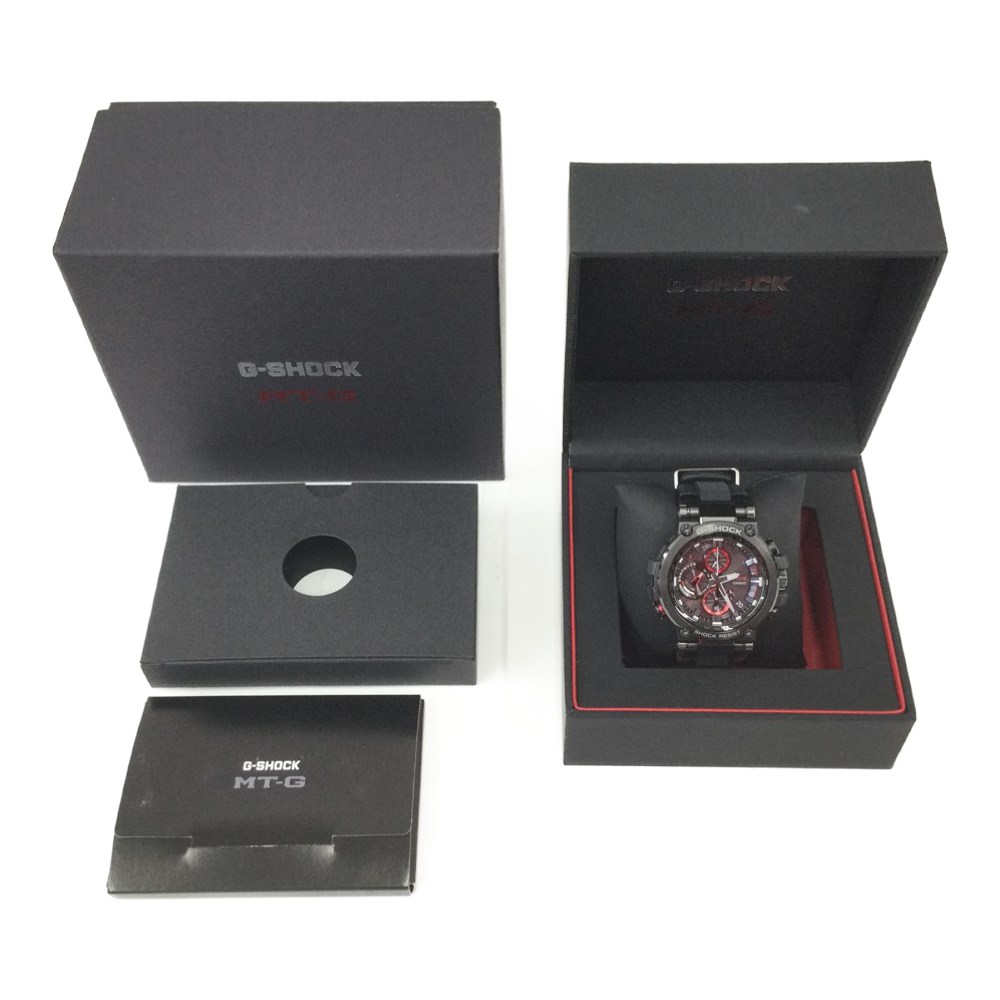 海外輸入 楽天市場 中古 Casio カシオ G Shock ジーショック Mtg B1000 ブラック ラバー リサイクルビッグバン楽天市場店 柔らかい Erieshoresag Org