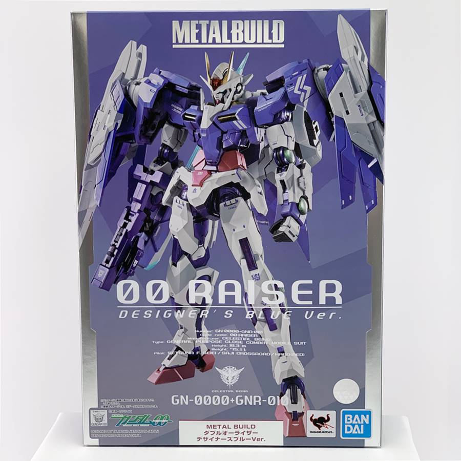 中古 未開封品 箱へこみ有り Metal Build メタルビルド ダブルオーライザー デザイナーズブルーver 魂ネイション19 Arganita Tn