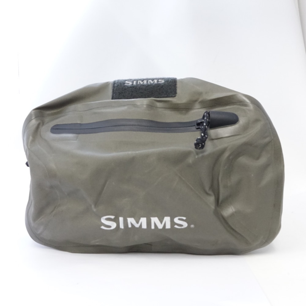 Simms 防水バッグ ヒップパック 中古 ドライクリーク Cランク リサイクルビッグバン店 メンズバッグ カーキ カーキ