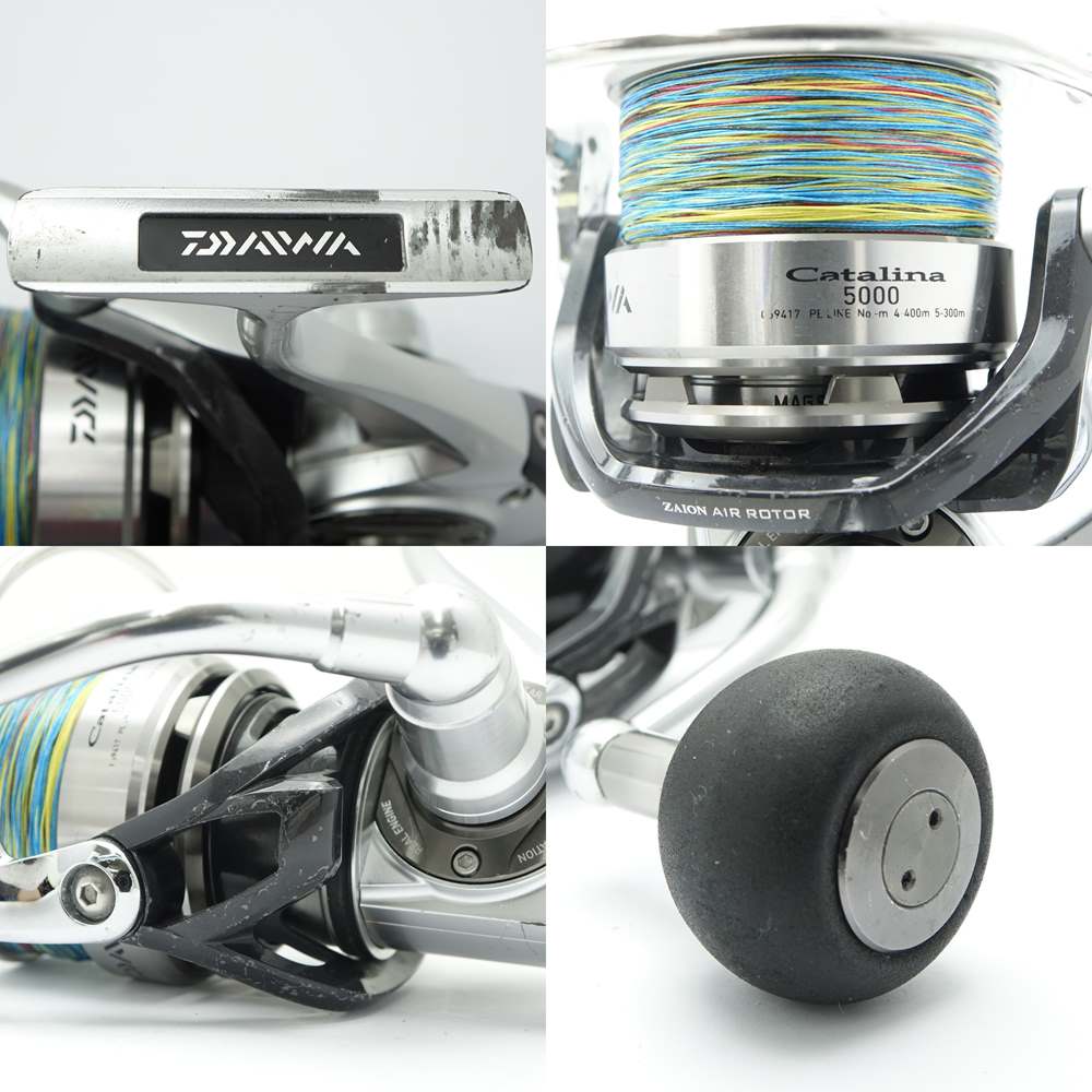 中古 Daiwa ダイワ スピニングリール 12 Catalina 5000 Bランク Brandingidentitydesign Com