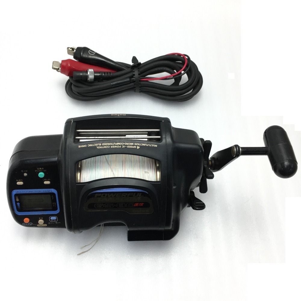 中古 Daiwa ダイワ パワフル タナコン 速攻 電動リール Gs 80 Cランク Bouncesociety Com