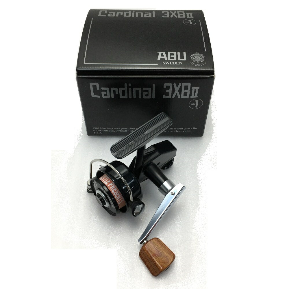 中古 Abu Garcia アブガルシア Cardinal カーディナル 3xb Ii 復刻版 スピニングリール 箱付き Bランク Mozago Com