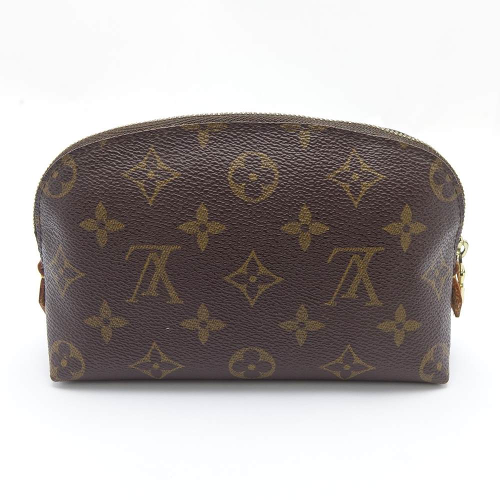 中古 Louis Vuitton ルイヴィトン モノグラム ポシェット コスメティック M 一部地域を除き送料無料 Cランク Thetechbulletin Com