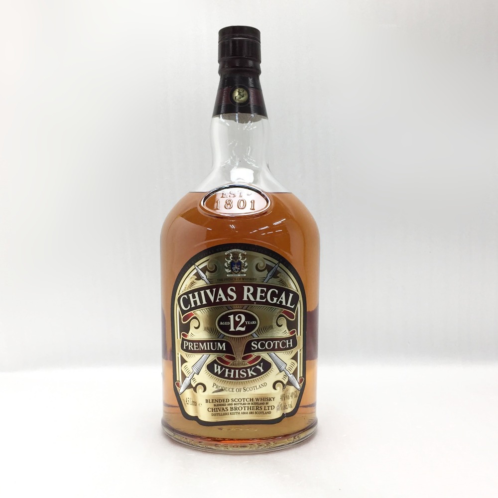 中古 Chivas Regal シーバスリーガル 12年 4500ml 40度 ガロンボトル 大瓶 箱なし Nランク 未開栓 Fitzfishponds Com