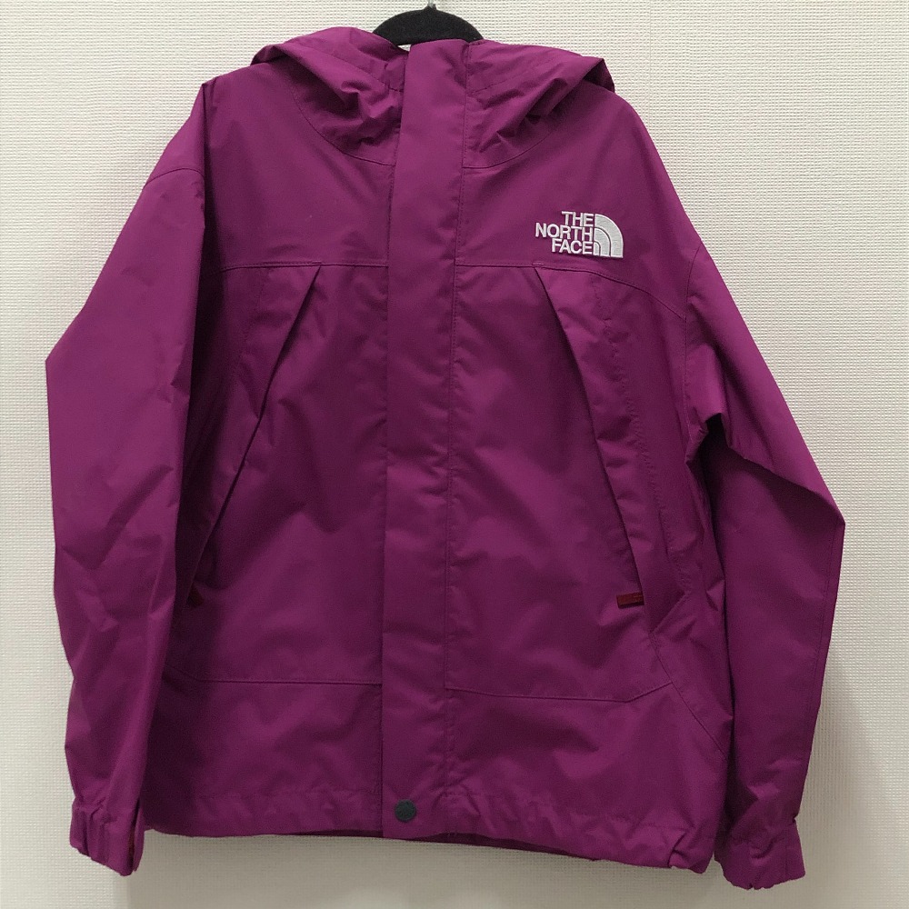 □□【中古】THE NORTH FACE ザノースフェイス 120cmキッズ衣料 ドットショットジャケット NJP11804 バイオレット Bランク｜リサイクルビッグバン店