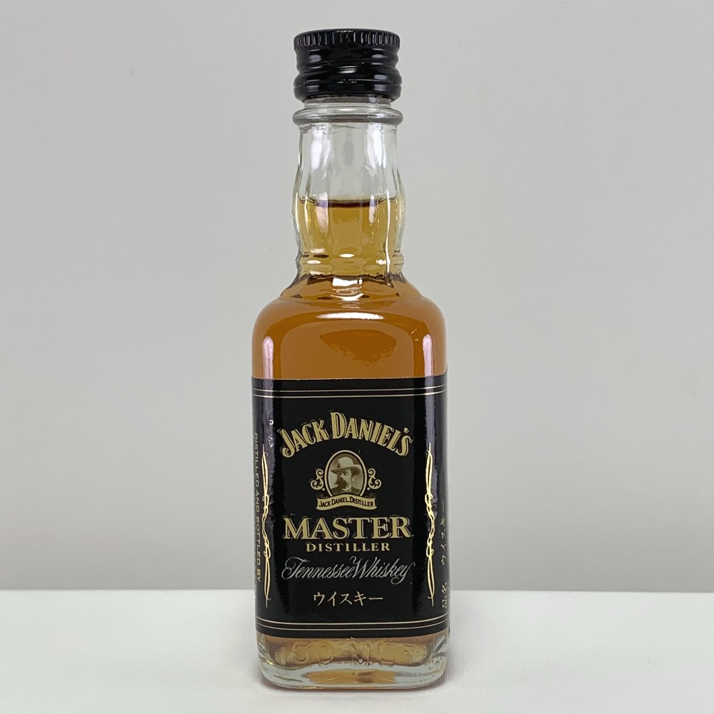 ▽▽【中古】JACK DANIEL'S ジャックダニエル MASTER DISTILLER マスター ディスティラー　ミニボトル　50ml Sランク 未開栓 7,161円