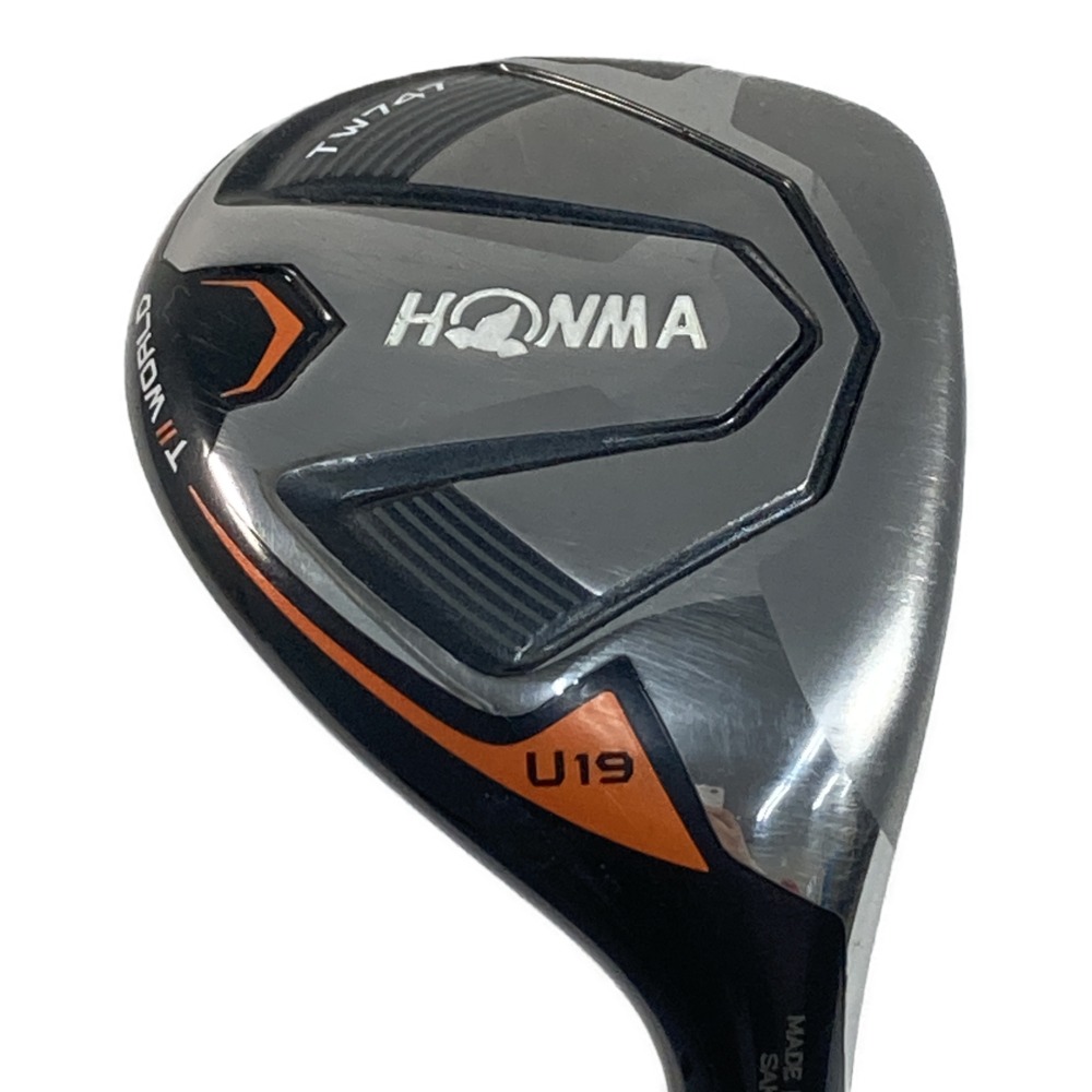 最安値 ◎◎【中古】HONMA ホンマ ツアーワールド TW747 U-19 19° UT ユーティリティ N.S.PRO 950GH S カバーなし  Cランク 【現金特価】-css.edu.om