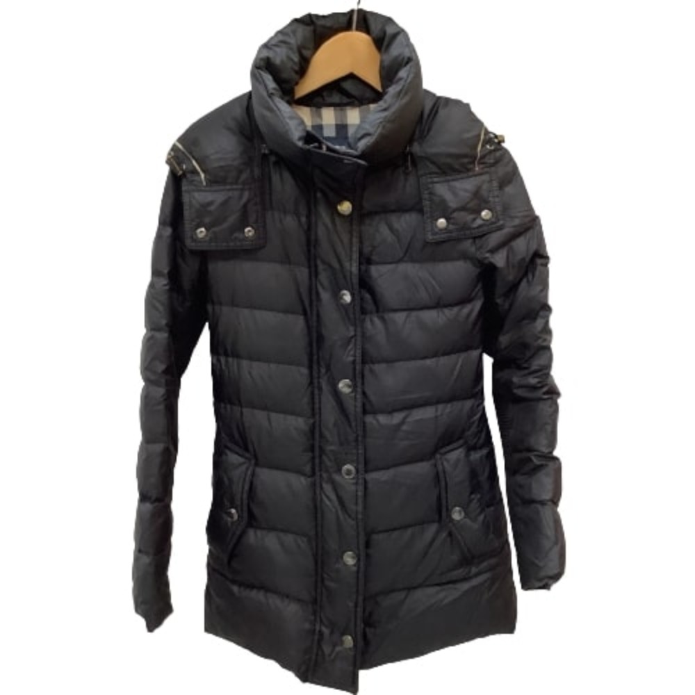 【中古】BURBERRY LONDON バーバリーロンドン レディース ダウンジャケット SIZE M（40） ブラック Cランク