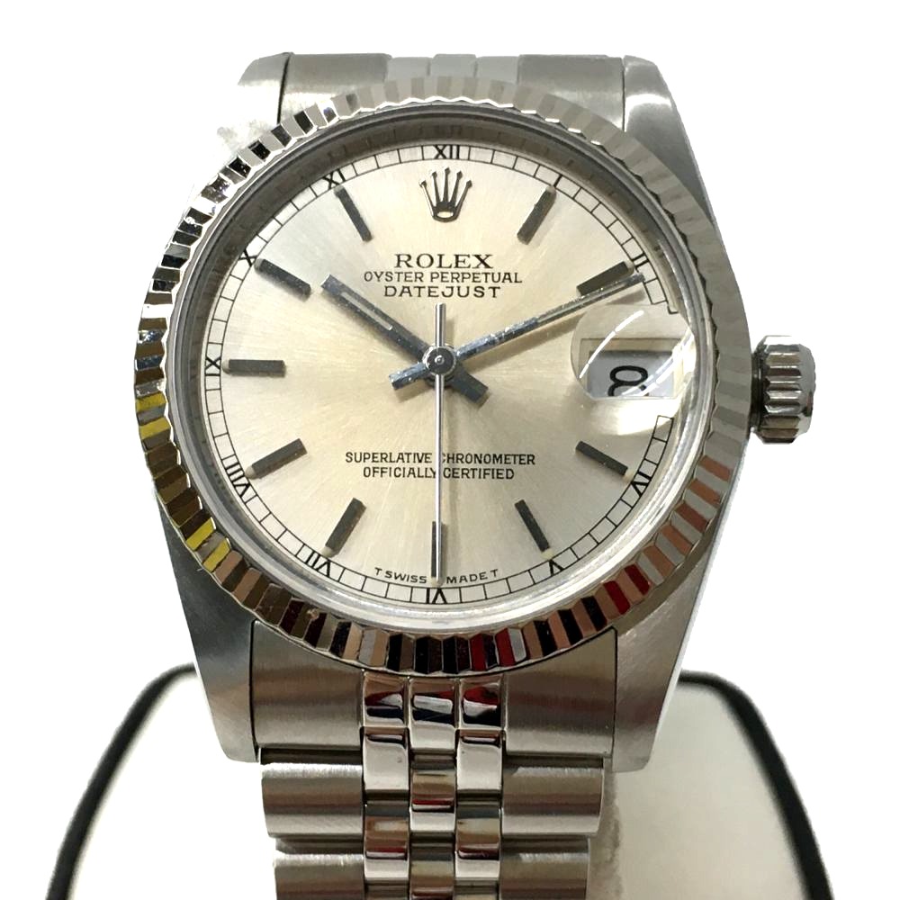 総合福袋 Rolex ロレックス デイトジャスト ボーイズ 674 シルバー Bランク Fucoa Cl