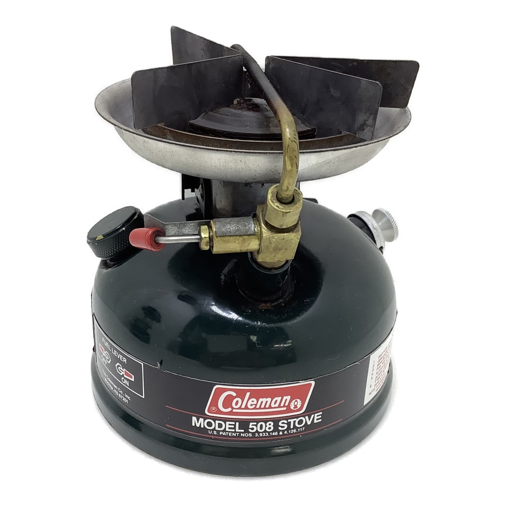 【楽天市場】 【中古】Coleman コールマン アウトドア ガスコンロ シングルガスバーナー STOVE 1987年 508 Cランク