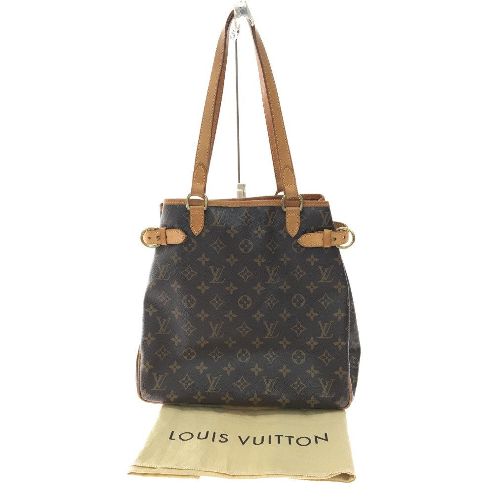 ▼▼【中古】LOUIS VUITTON ルイヴィトン トートバッグ モノグラム バティニョール・ヴェルティカル M51153 Bランク
