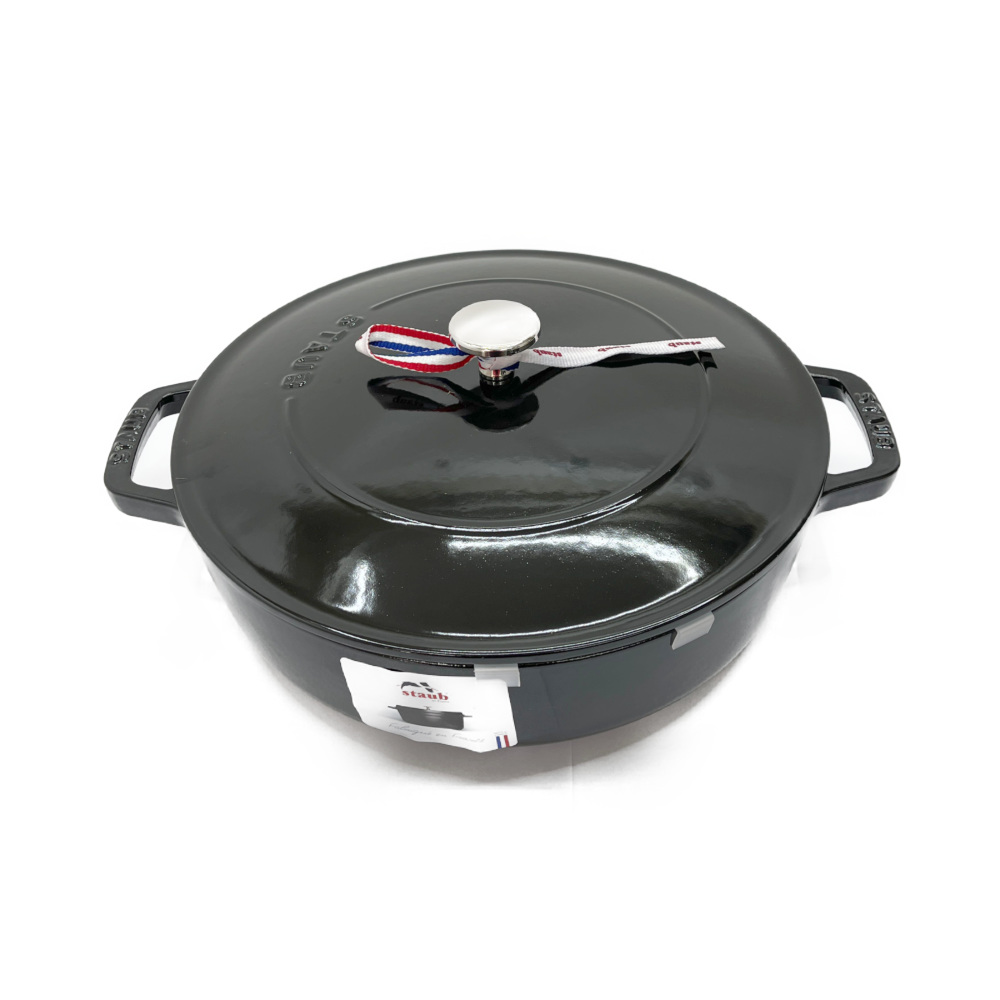 STAUB - STAUB ブレイザー・ソテーパン 26cm グレーの+bonfanti.com.br