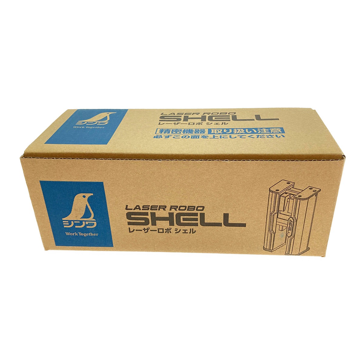 □□【中古】シンワ測定 レーザーロボ ＳＨＥＬＬ グリーン 70827 Sランク