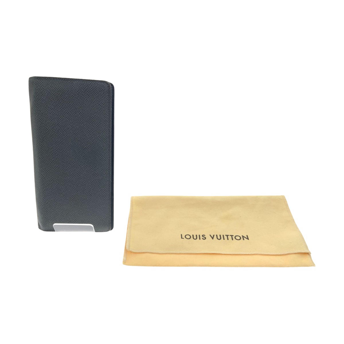 【中古】LOUIS VUITTON ルイヴィトン ポルトフォイユ ブラザ 二つ折り長財布 M32653 グレー Bランク｜リサイクルビッグバン店
