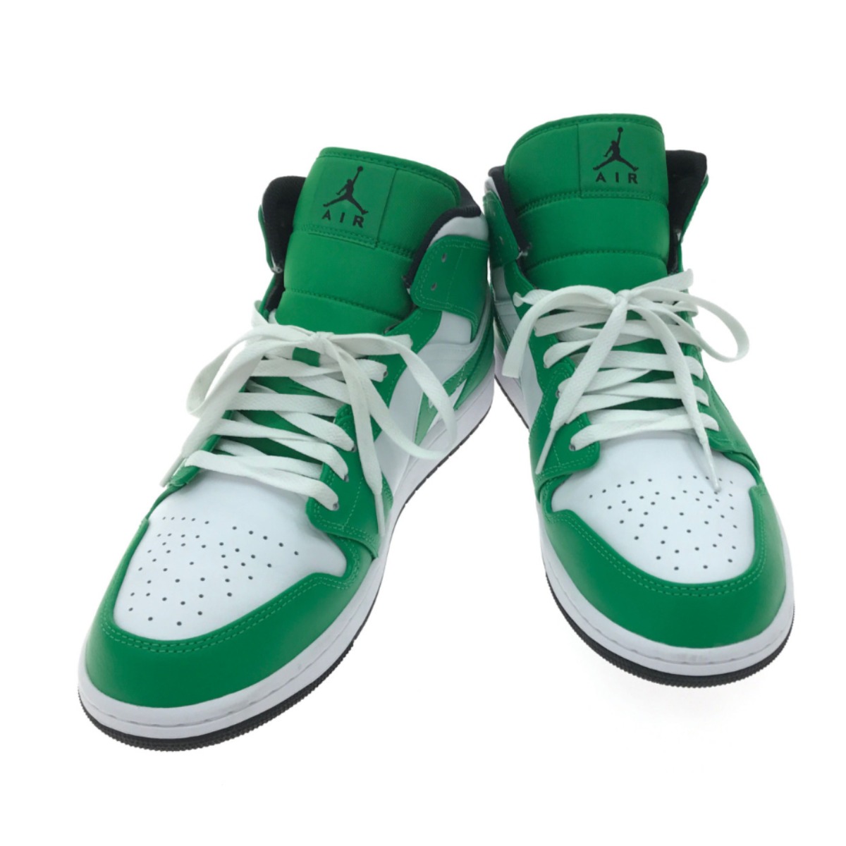 ▼▼【中古】NIKE ナイキ AIR JORDAN 1 MID 緑であること DQ-8426-301 SIZE 29.5糎 B序列付ける
