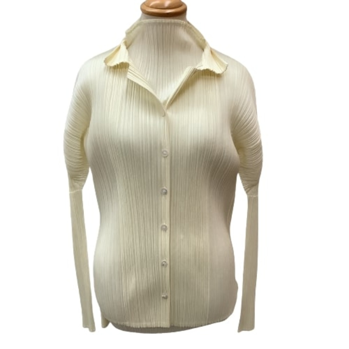 楽天市場】【中古】ISSEY MIYAKE イッセイミヤケ PLEATS PLEASE シャツ  