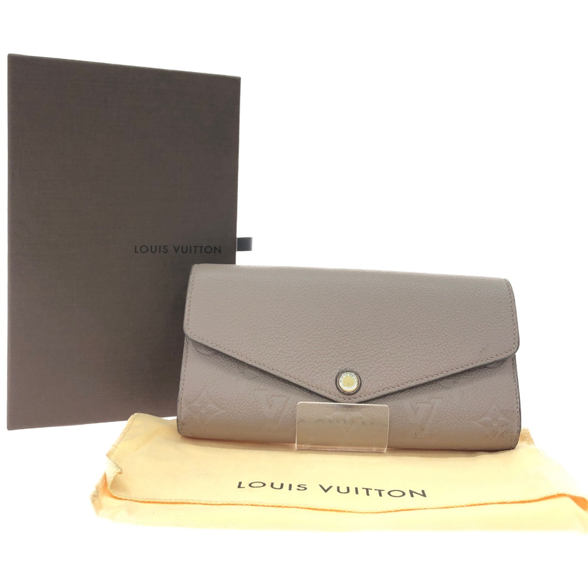 ▼▼【中古】LOUIS VUITTON ルイヴィトン レディース長紙入れ モノグラム アン工業プラント ポルトフォイユ サラ トゥルトレール M68708 B序列付ける