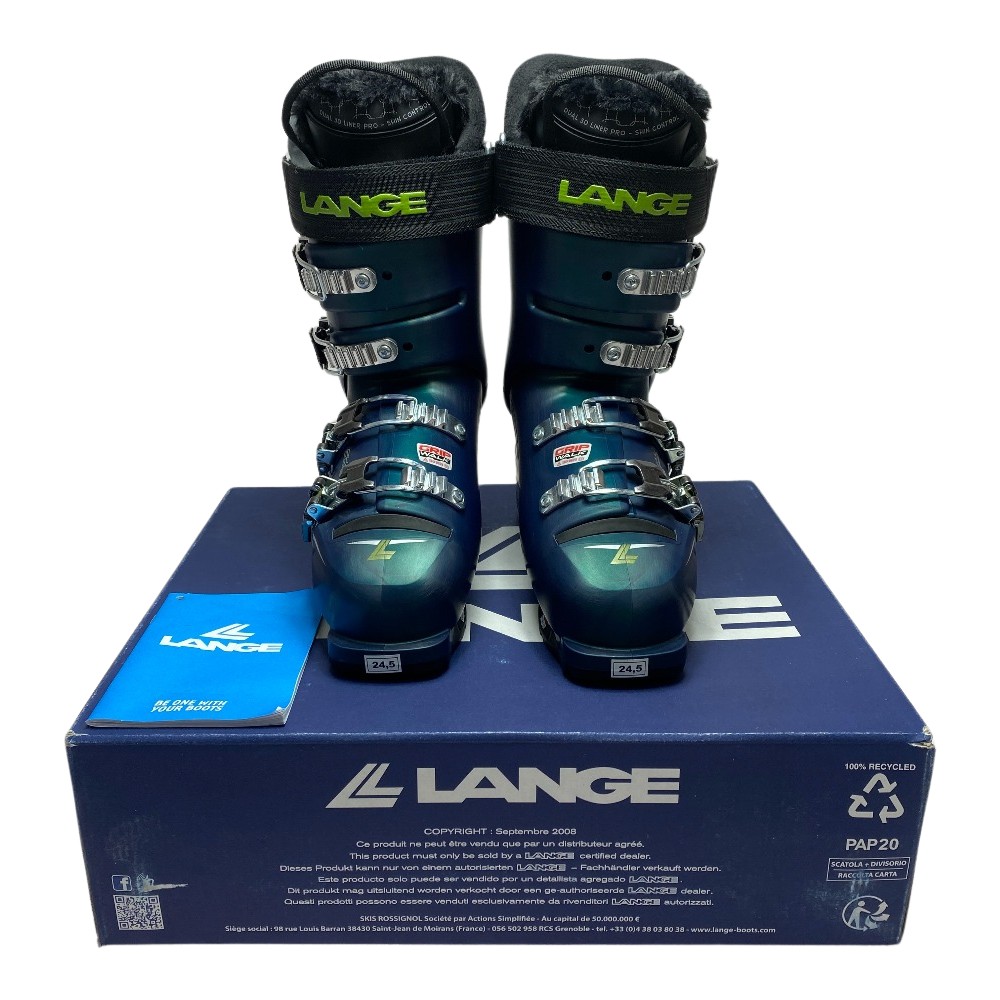 §§【中古】LANGE 言葉づかい SIZE 24.5珊 RX110 ソールサイズ286粍 緑であること 緑であること A位置づける