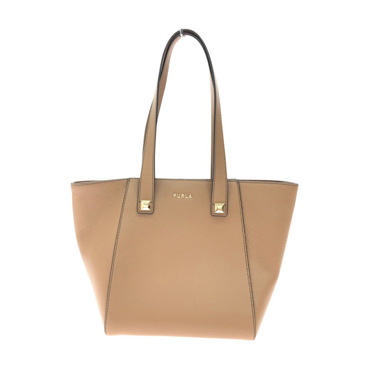 【エントリーポイント10倍｜7/19 20:00-7/26 1:59】【送料無料】【中古】FURLA フルラ レディース AFRODITEM-CARAMELL トートバッグ ブラウン Aランク｜リサイクルビッグバン店