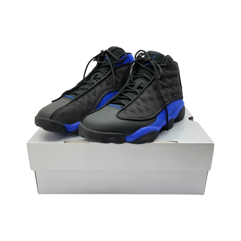 ◆◆【中古】NIKE ナイキ エア ジョーダン 13 レトロ ブラック/ホワイト-ハイパーロイヤル　28.5cm　US10.5 414571-040 ブラック×ブルー Aランク