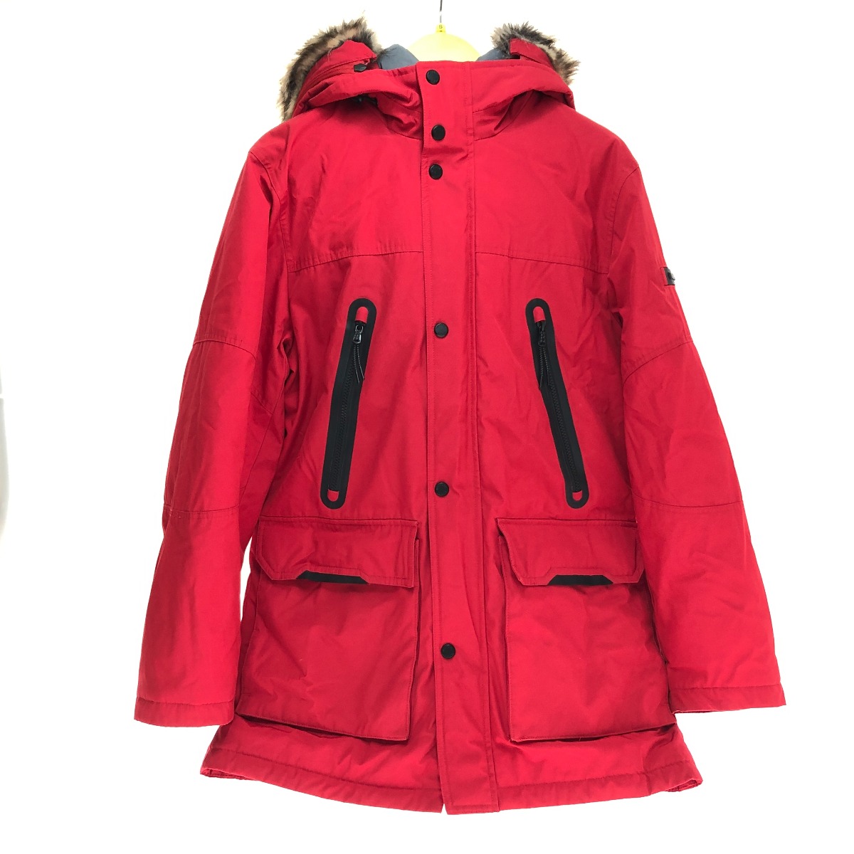 □□【中古】MICHAEL KORS マイケル教科課程 中綿上衣 XS大きさ MC27390 赤いこと C序列付ける