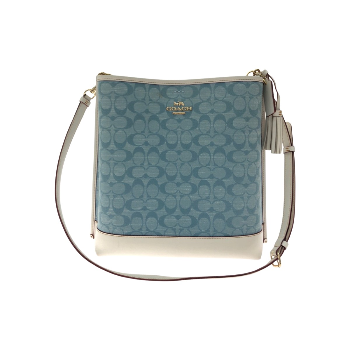 COACH コーチ レザー 2way チャーリー バケット ショルダーバッグ COACH（コーチ）の「【コーチ】チャーリー バケット バッグ