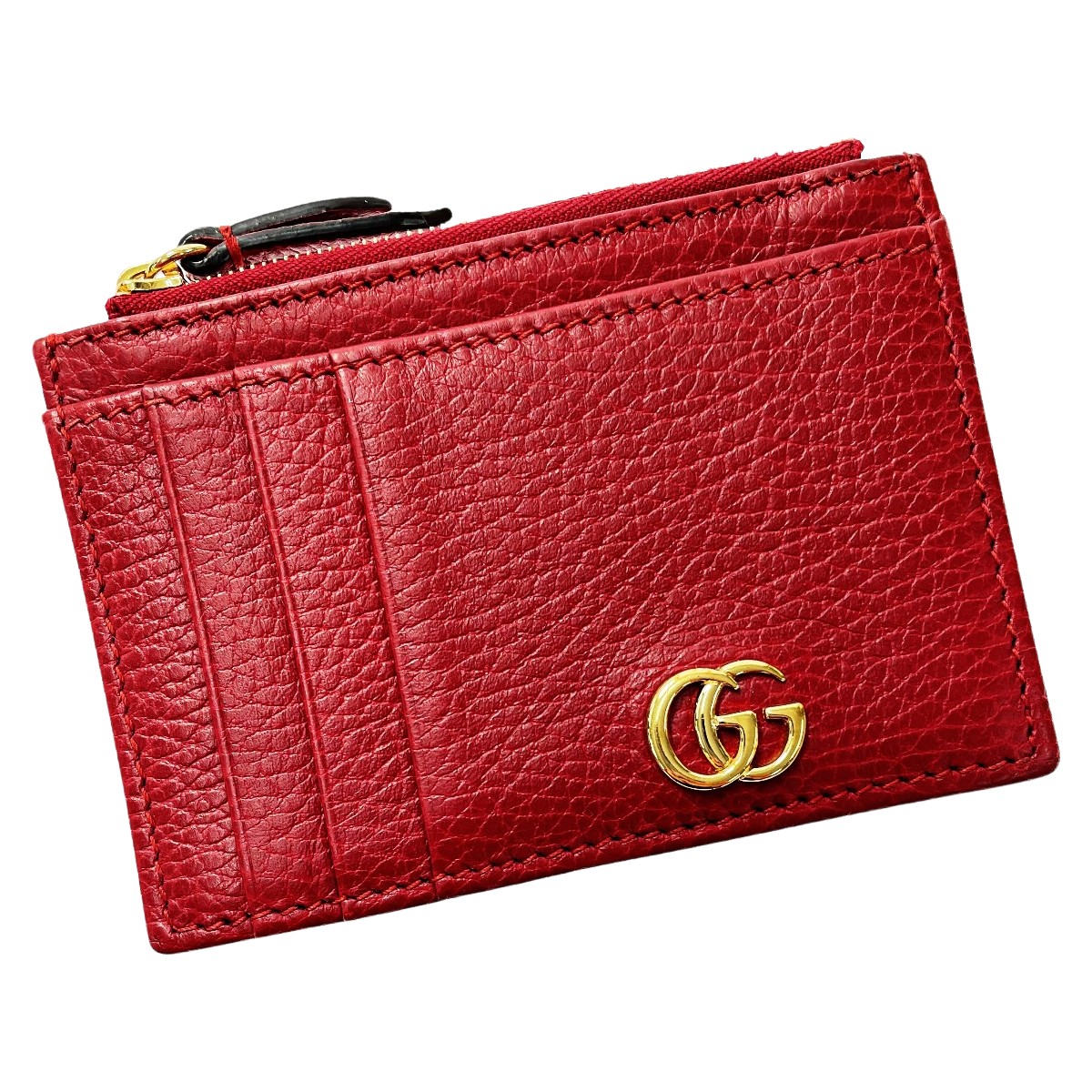 Gucci グッチ　名刺入れ ピンク イタリア製　レア　希少 楽天市場】GUCCI グッチ グッチシマ レザー ハート カードケース