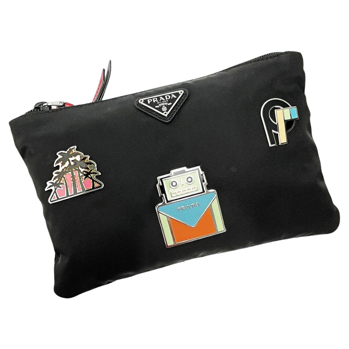 プラダ ポーチ 楽天市場】【未使用品】PRADA プラダ ナイロン ポーチ 巾着