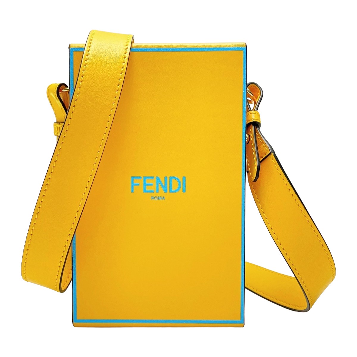 FENDI - ■極美品■ FENDI フェンディ バッグバグズ モンスター ファー×レザー ミラー バッグチャーム キーホルダー イエロー系 AS6705 FENDI - □極美品□ FENDI フェンディ バッグバグズ モンスター