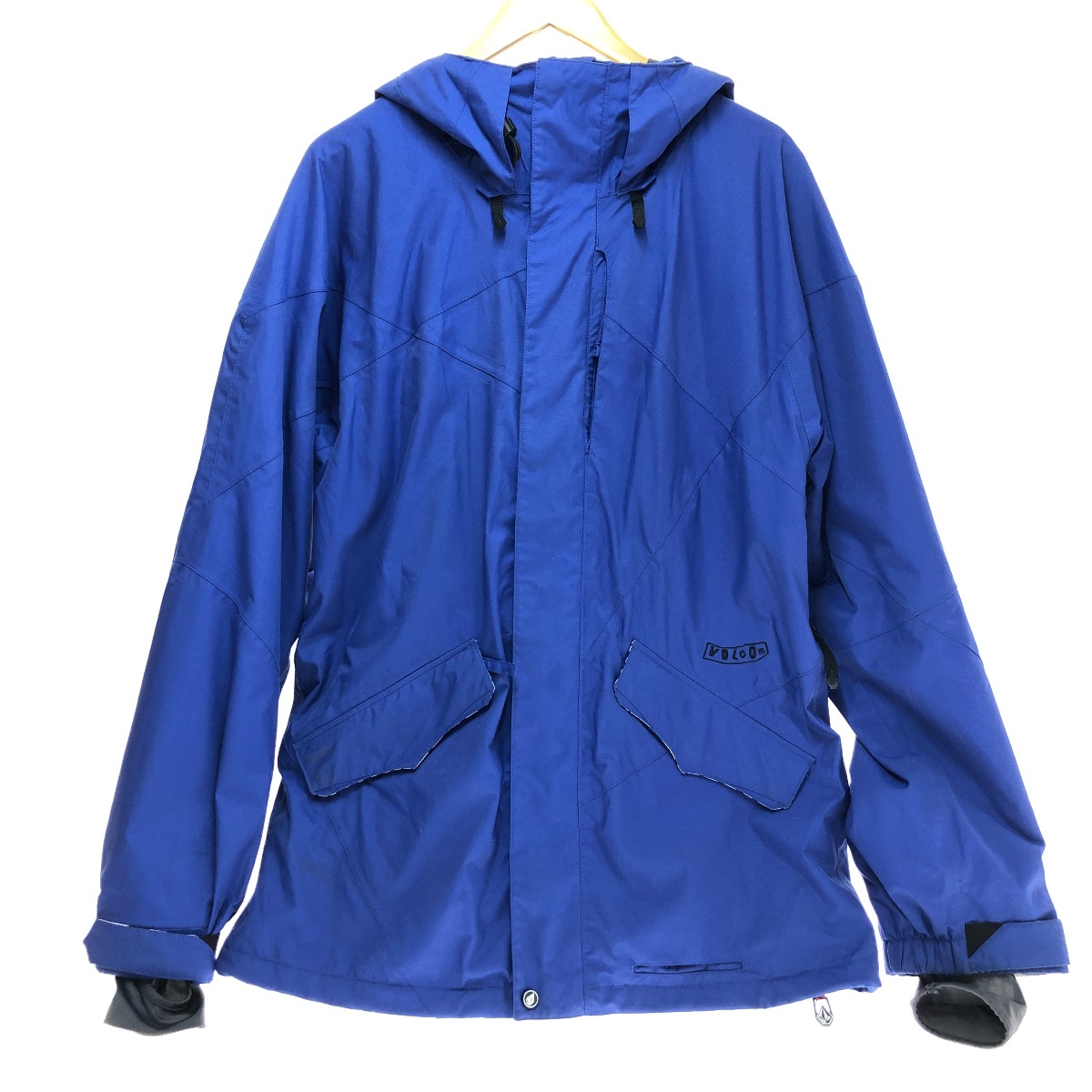□□【中古】VOLCOM ボルコム スノーボード上衣 M大いさ G0651106 青碧 C序列付ける