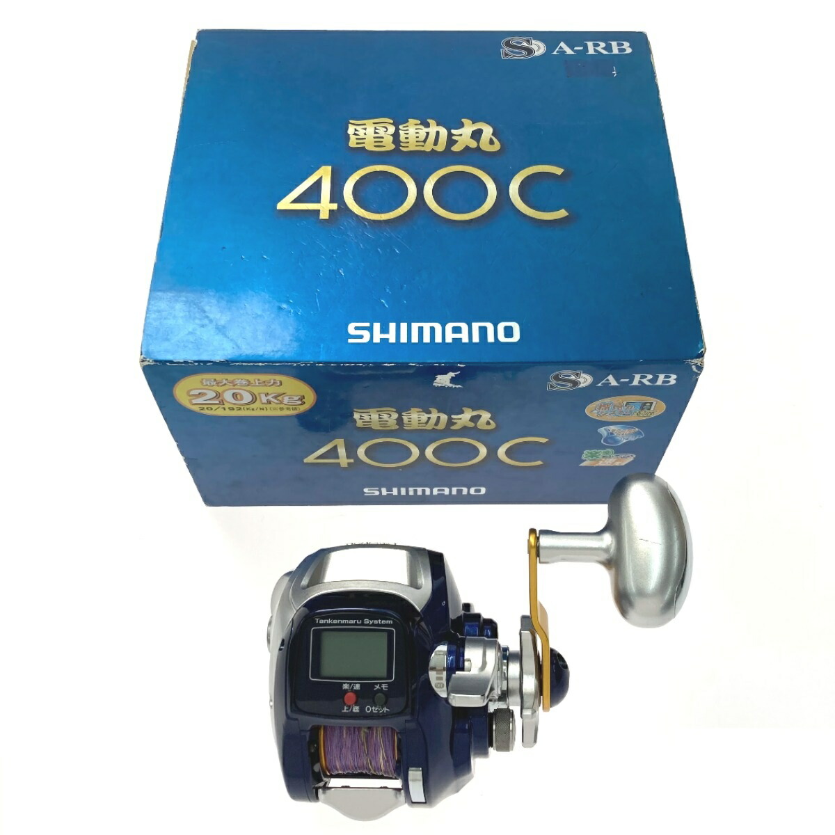 ☆☆【中古】SHIMANO シマノ 09 電動丸400C 電動リール 02387 箱・コード付き Cランク | リサイクルビッグバン楽天市場店