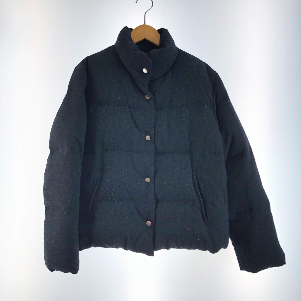 〇〇【中古】BAILE28 バジーレ ベントット レディース ジャケット ダウンジャケット サイズ42 ブラック Bランク｜リサイクルビッグバン店