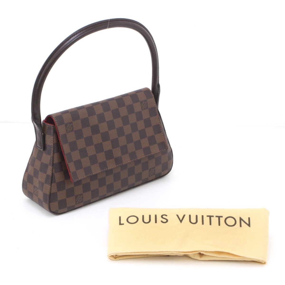 【中古】LOUIS VUITTON ルイヴィトン ダミエ・ジェアン ミニルーピング ハンドバッグ N51147 Bランク｜リサイクルビッグバン店