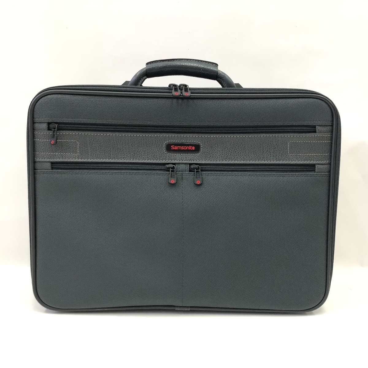 （新品未使用）サムソナイトバッグ Samsonite サムソナイト ボディバッグ レザー ナイロン ブラック
