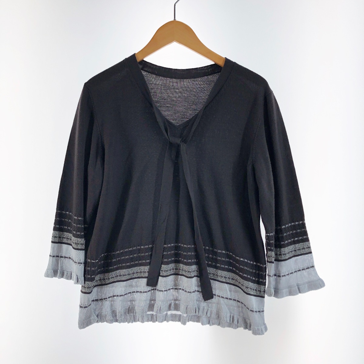 ☆レリアン★素敵なカシミヤ タートルニット・ネイビー★９号未使用品Leilian☆ PRODIGAL カシミヤ 100% ニット 日本製 タートルネック