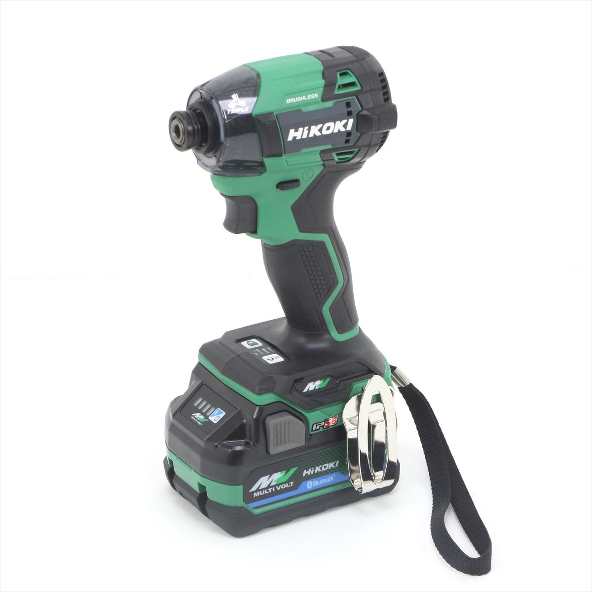 $$【中古】HiKOKI ハイコーキ インパクトドライバ WH36DD グリーン Sランク